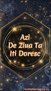 Felicitare video personalizata cu elemente AURII FELA24
