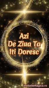 Felicitare video personalizata cu elemente AURII FELA44