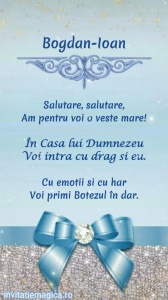 Invitatie Video Botez tematica pentru Baieti cod BTP70