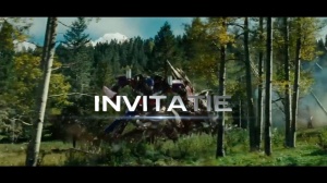 Invitatie video personalizata cu tematica Transformers, roboti cod TRA10
