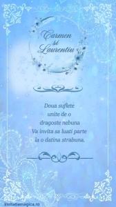 Invitatie video personalizata pentru Nunta cod NUN32