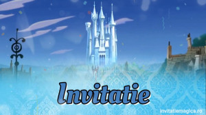 Invitatie Video tematica Cenusereasa cod CEN01