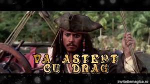 Invitatie Video tematica Pirati din Caraibe cod PIR01 - Img 3