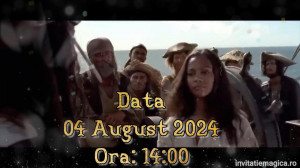 Invitatie Video tematica Pirati din Caraibe cod PIR04 - Img 5