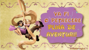 Invitatie Video tematica Printesa Rapunzel cod RAP02 - Img 3