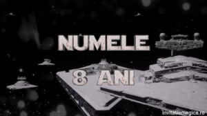 Invitatie Video tematica Star Wars cod STAR01 - Img 2
