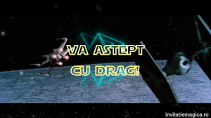 Invitatie Video tematica Star Wars cod STAR02 - Img 6