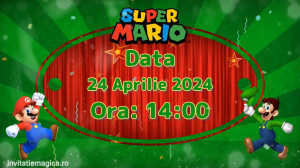 Invitatie Video tematica Super Mario cod SM02 - Img 3