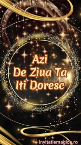 Felicitare video personalizata cu elemente AURII FELA35