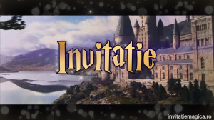 Invitatie video cu tematica Harry Potter Magie cod HP02 - Img 7