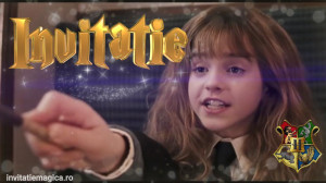 Invitatie video cu tematica Harry Potter Magie cod HP04