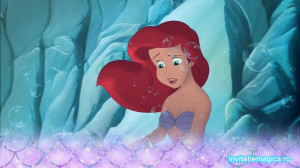 Invitatie Video Mica Sirena Ariel cod MS05 - Img 7