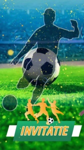 Invitatie video pentru aniversari petreceri cu tematica fotbal FB17