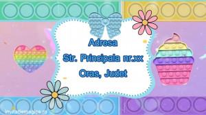 Invitatie Video tematica Pop It Fidget Toy cod POP01 - Img 4