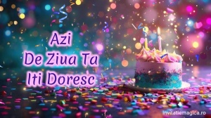 Felicitare Video cu tematica pentru FETE cod FELF37