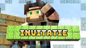 Invitatie video cu tematica Minecreaft cod MC03