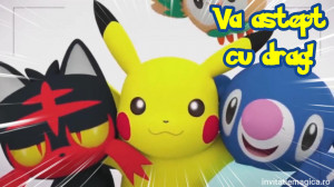 Invitatie video cu tematica Pokemon, Pikachu cod PO03 - Img 4