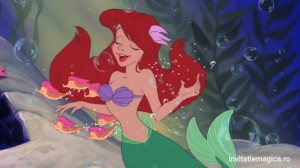 Invitatie Video Mica Sirena Ariel cod MS04 - Img 6
