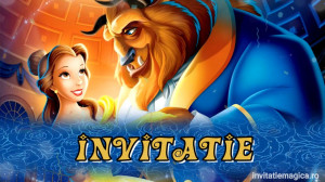 Invitatie Video tematica Frumoasa si Bestia Bell cod FAB02