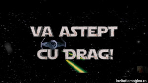Invitatie Video tematica Star Wars cod STAR04 - Img 6