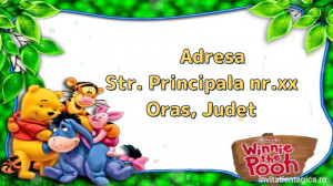 Invitatie Video tematica Winnie the Pooh cod WIN02 - Img 4