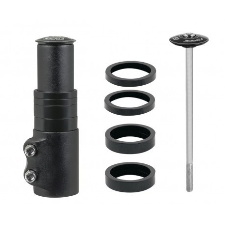 Prelungitor gat furca Satori 1.1/8 aluminiu negru - Img 2