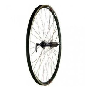 Roata dubla 26, spate, disc, butuc caseta, QR