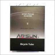 Camera bicicleta Arisun 700x18/25C FV Presta 60mm