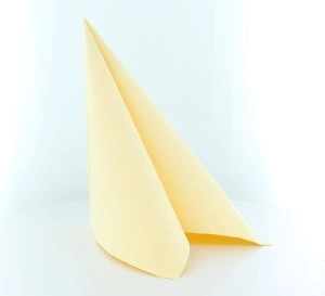 Εορταστικές χαρτοπετσέτες Tissue Deluxe - Κρέμα / 40 x 40 cm / 50 τεμάχια - Img 3