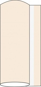 Τραπεζομάντηλο Linclass - Pebble Stone (ανοιχτό μπεζ) / 40 cm x 24 m / 1 τεμάχιο - Img 2