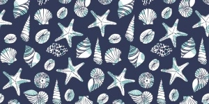 Linclass Beach Blue (σκούρο μπλε) / 40x120 cm / Ρολό 20 τεμαχίων
