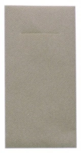 Πετσέτες με Θήκη για Μαχαιροπίρουνα - Linclass Beige Grey (Μπεζ-γκρι) / 40 x 40 εκ / 75 τεμ. - Img 2