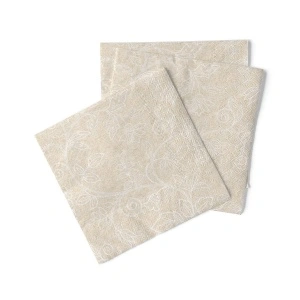 Πετσέτες τραπεζιού, 3 στρώσεων, Tissue - Claudio (χρυσό σχέδιο) / 40 x 40 εκ / 100 τεμ - Img 2