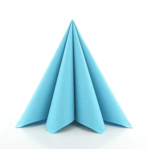 Εορταστικές χαρτοπετσέτες Linclass - Sky (Sky Blue) / 40 x 40 cm / 50 τεμάχια