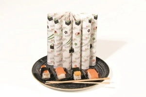 Διακοσμητικές χαρτοπετσέτες Linclass - Sushi / 40 x 40 cm / 50 τεμάχια - Img 2