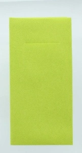 Πετσέτες με θήκη για μαχαιροπίρουνα - Linclass Verde Kiwi / 40 x 40 εκ / 75 τεμ - Img 2