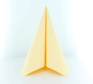 Εορταστικές χαρτοπετσέτες Tissue Deluxe - Κρέμα / 40 x 40 cm / 50 τεμάχια - Img 2