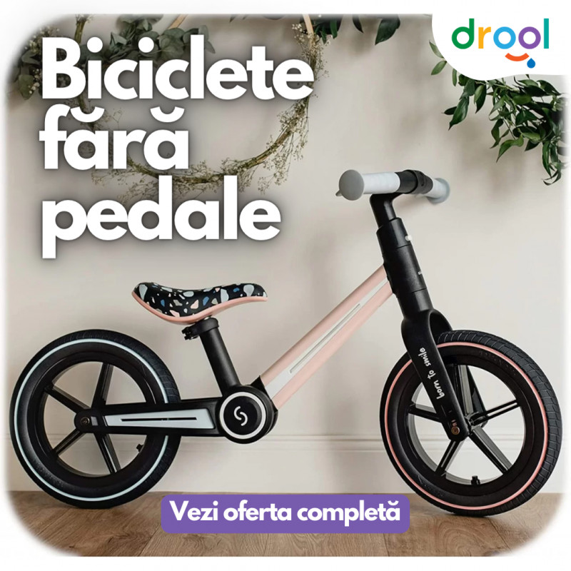 Cum ajuți copilul să-și dobândească echilibrul prin intermediul bicicletelor fără pedale Skiddou?
