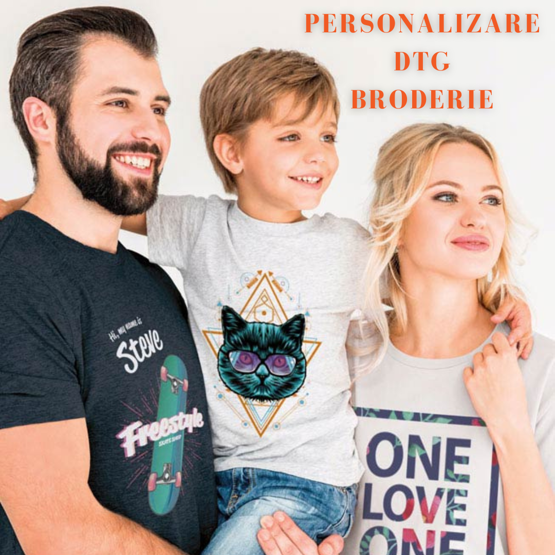 Personalizare DTG și broderie