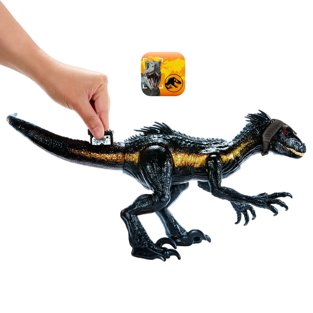 JURASSIC WORLD DINO TRACKERS TRACK N ATTACK DINOZAUR INDORAPTOR