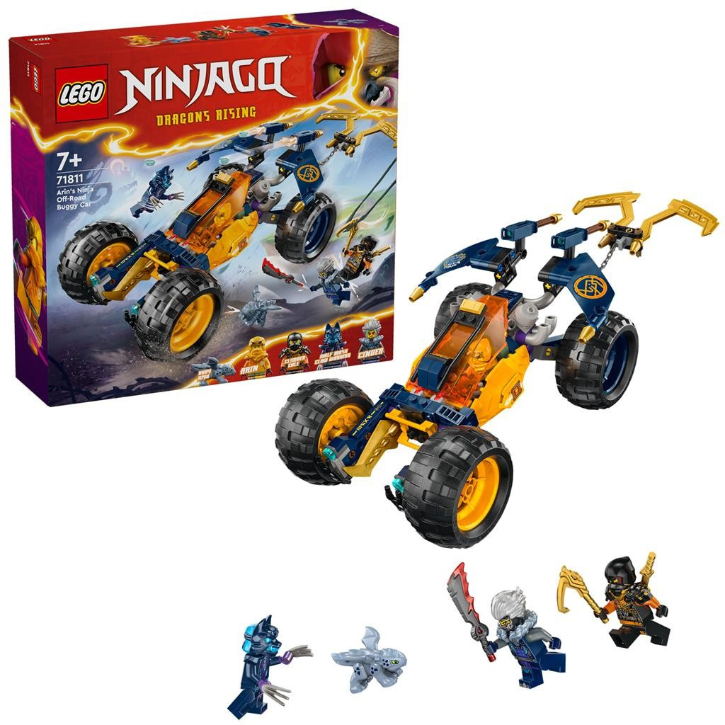 LEGO NINJAGO VEHICULUL DE TEREN NINJA AL LUI ARIN 71811