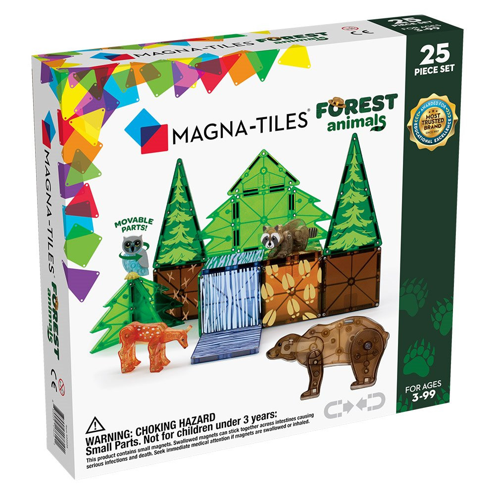 MAGNA-TILES Forest Animals, set magnetic