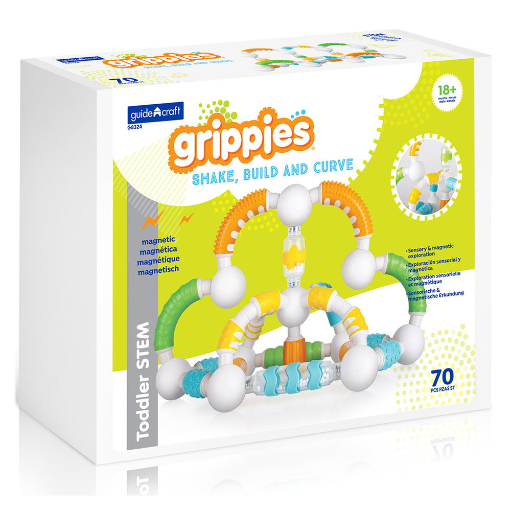 Grippies XXL box set magnetic senzorial, 70 piese