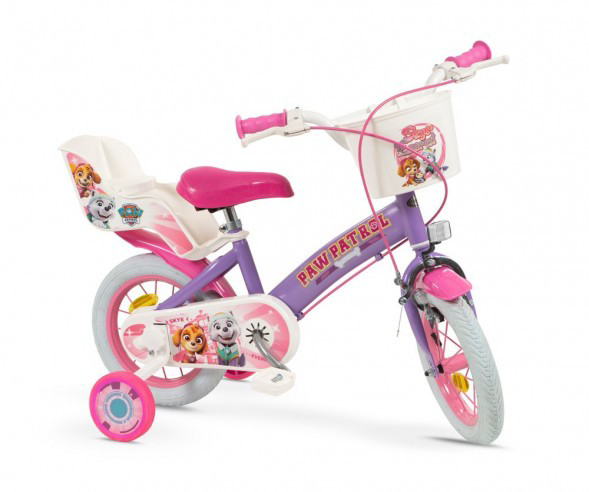 Bicicleta 12" Paw Patrol Fete Mov