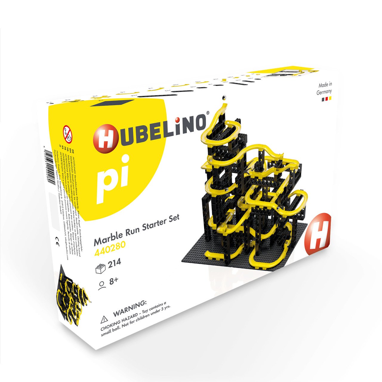 Jucarie copii Hubelino Marble Run Pi Starter Set (214 piese)