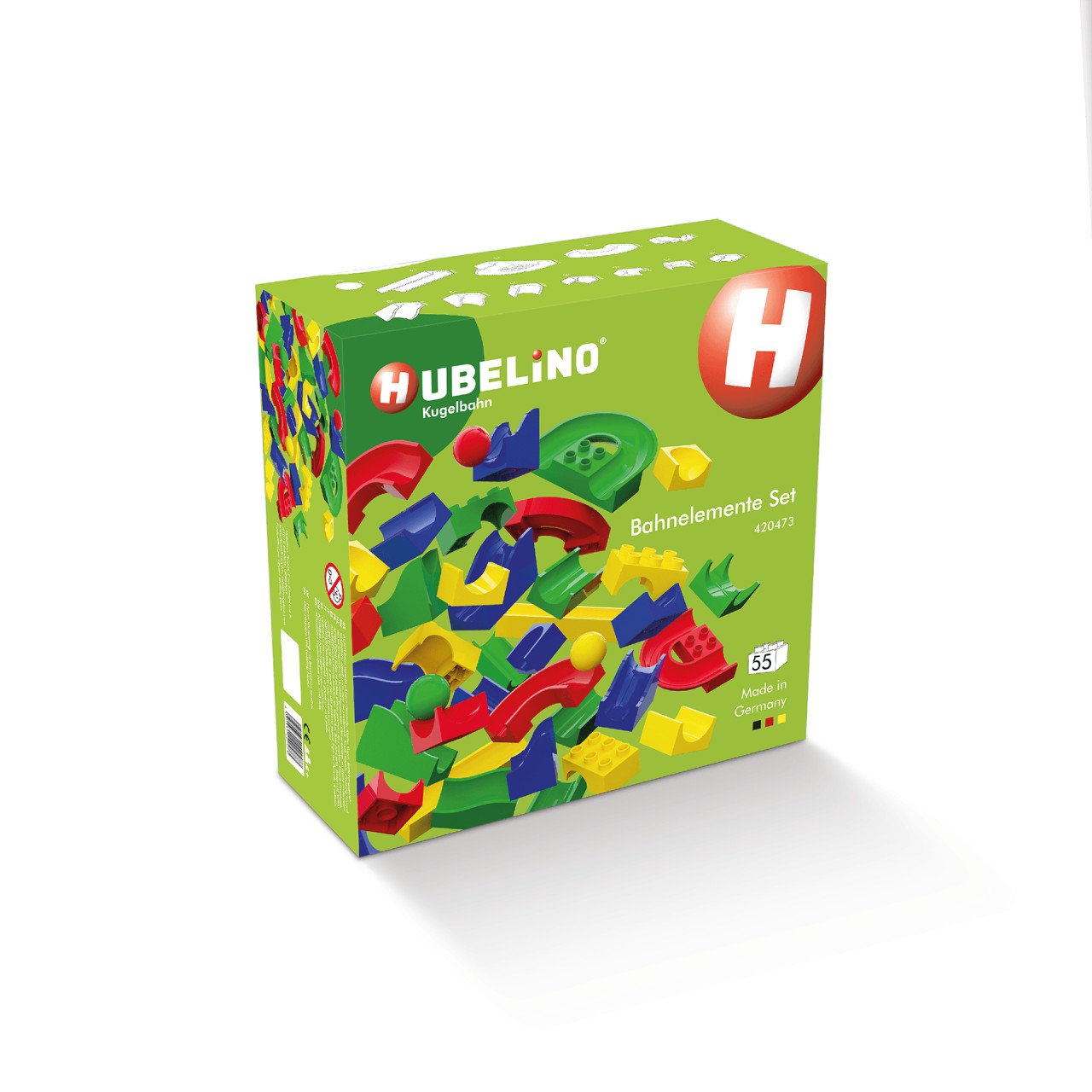 Jucarie copii Marble Run Hubelino - tobogane (55 piese)