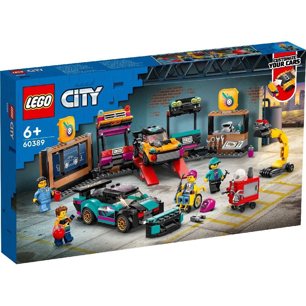 LEGO CITY SERVICE PENTRU PERSONALIZAREA MASINILOR 60389