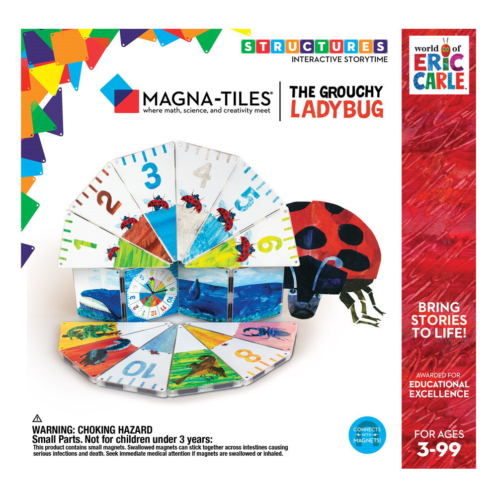 Magna-Tiles Structures, Gargarita morocanoasa, Eric Carle