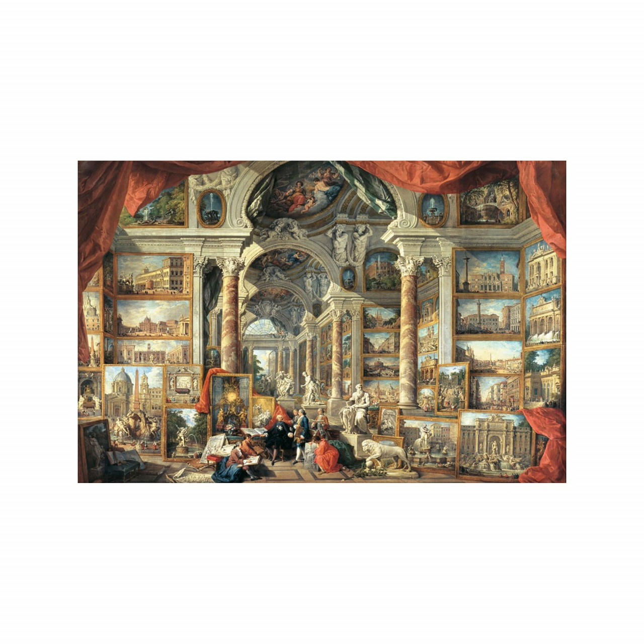 Puzzle Giovani Paolo Panini - Roma Moderna, 5000 Piese