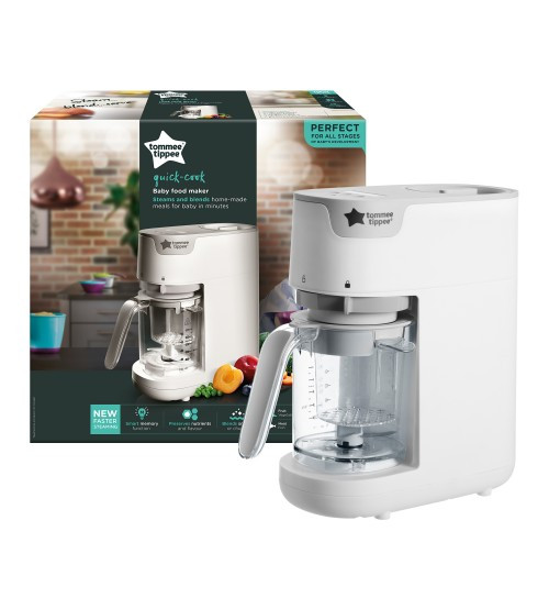 Aparat de gatit rapid cu aburi si blender Tommee Tippee, Alb